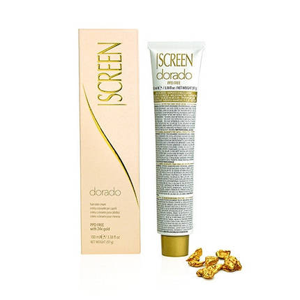 Крем-фарба Screen Dorado Hair Color Cream 6C (6.1) темний Блондин попелястий 100 мл, фото 1