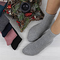 Шкарпетки жіночі із ангори Woman's heel (Ш-523)
