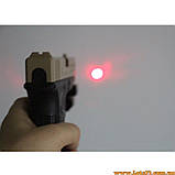 Лазерний приціл цілевказівник Red компактний ЛЦВ для гвинтівки пістолета карабіна, фото 8