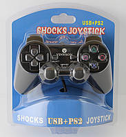 Джойстик для PC і PS2 DualShock USB+PS2