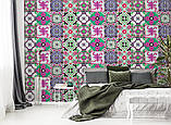 Флізелінові шпалери під плитку фото 254x184 см Мозаїка (11019V4)+клей, фото 8