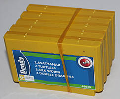 Збірник ігор на dendy 4 в 1 Asatyanax, Turtlse4, Silk Worm, Double Dragon4