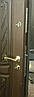 Вхідні полуторні двері еліт класу "Портала Армекс" (3-D фрезерування, патина) ― модель BIG-4, фото 3