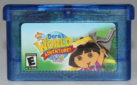 Картридж на GBA "dora's World Adventure"