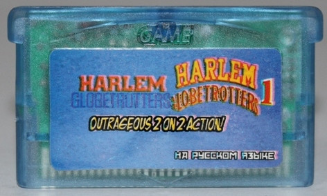 Картридж на GBA "HARLEM GLOBETRUTTERS"