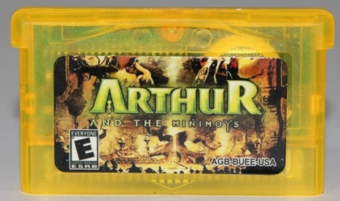 Картридж на GBA "ARTHUR and the minimoys"
