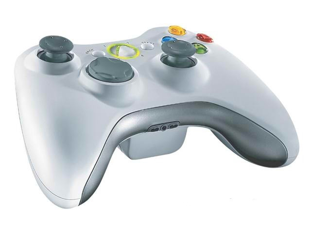 Джойстик бездротовий XBOX 360 оригінал, Wireless Controller XBox360 White original