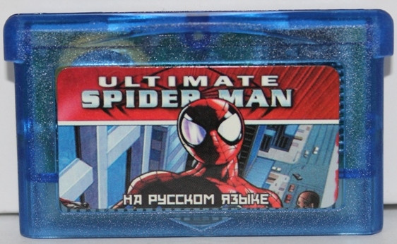Картридж на GBA "ultimate SPIDER MAN"
