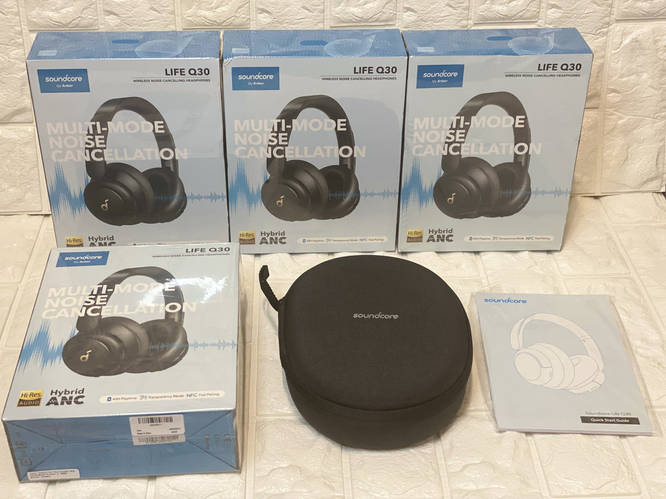 Беспроводные наушники Anker Soundcore Life Q30 Black, цена 3864 грн ...