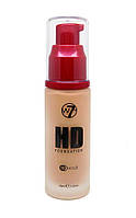 Тональний крем W7 HD Foundation 12 hours natural beige