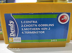 Збірник ігор 4 в 1 Contra, Terminator, Ghost'n gobblins, Nothern Ken