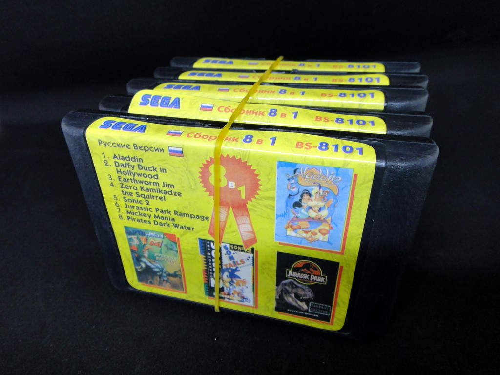 Збірник ігор для SEGA 8в1 BS — 8101