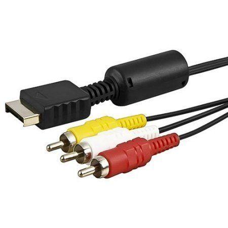 Кабель AV для ігрових приставок Sony one, PS2, PS3