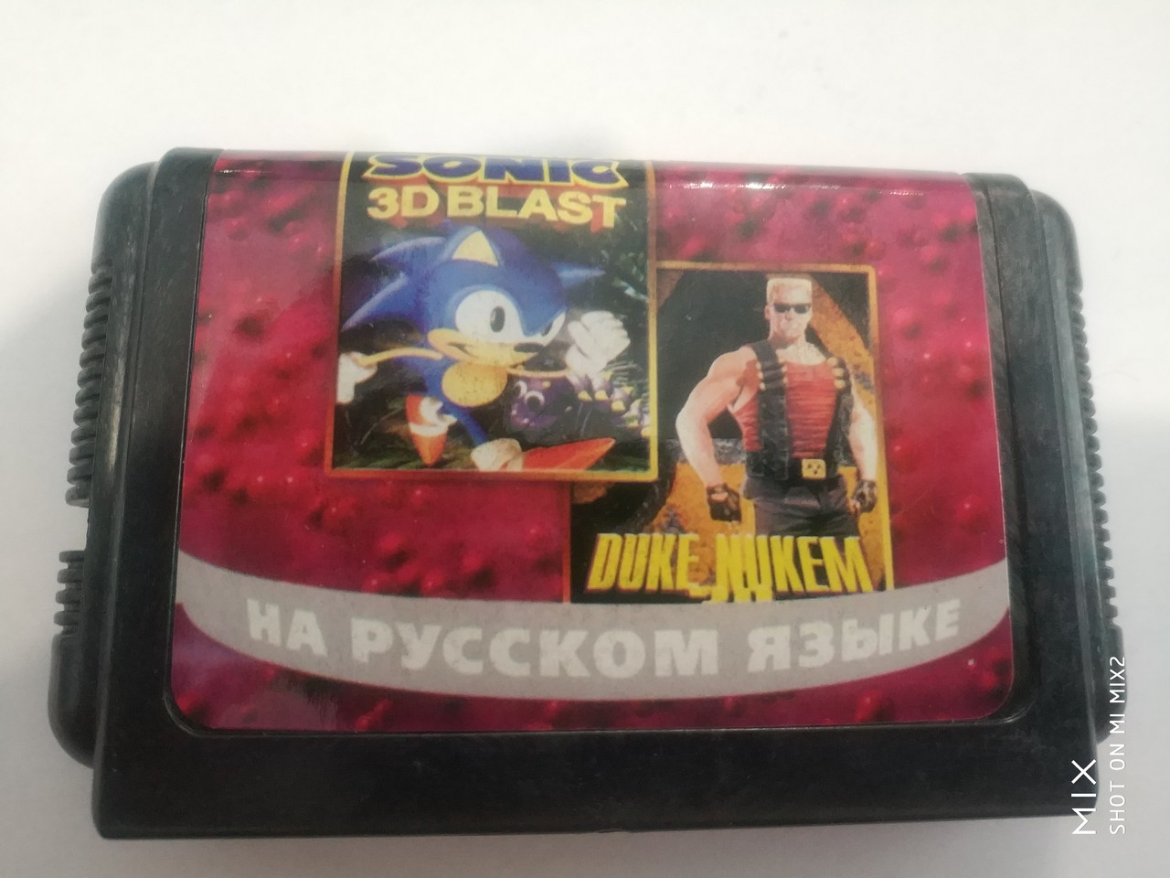 Картридж Сега 2 в 1 Sonic 3D Blast/ Duck Name 3D