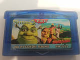 Ігровий картридж для GAME BOY ADVANCE GB 2 in 1 SHREK 2/SHREK super slam, фото 3