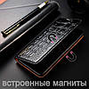 Чохол книжка протиударний магнітний ШКІРЯНИЙ вологостійкий для для HTC U Ultra "LUXON", фото 5