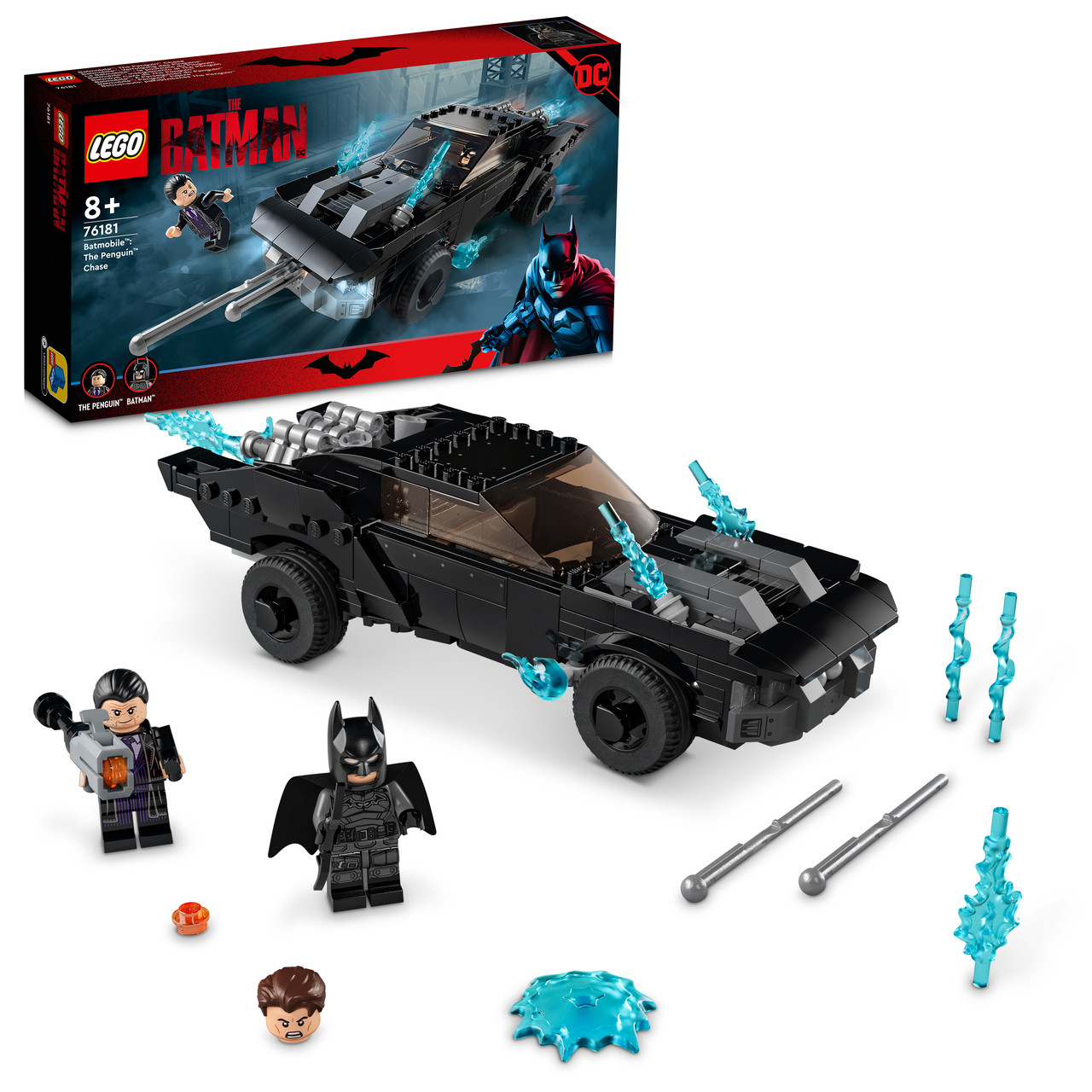 Лего Супергерої Бетмобіль: гонитва за Пінгвіном LEGO Batmobile 76181