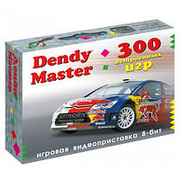 Ігрова приставка Dendy Master 300 ігор з вбудованим блоком живлення
