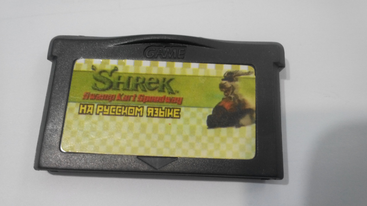Картридж для GameBoy Advance " Shrek Swamp Kart Speedway", фото 1