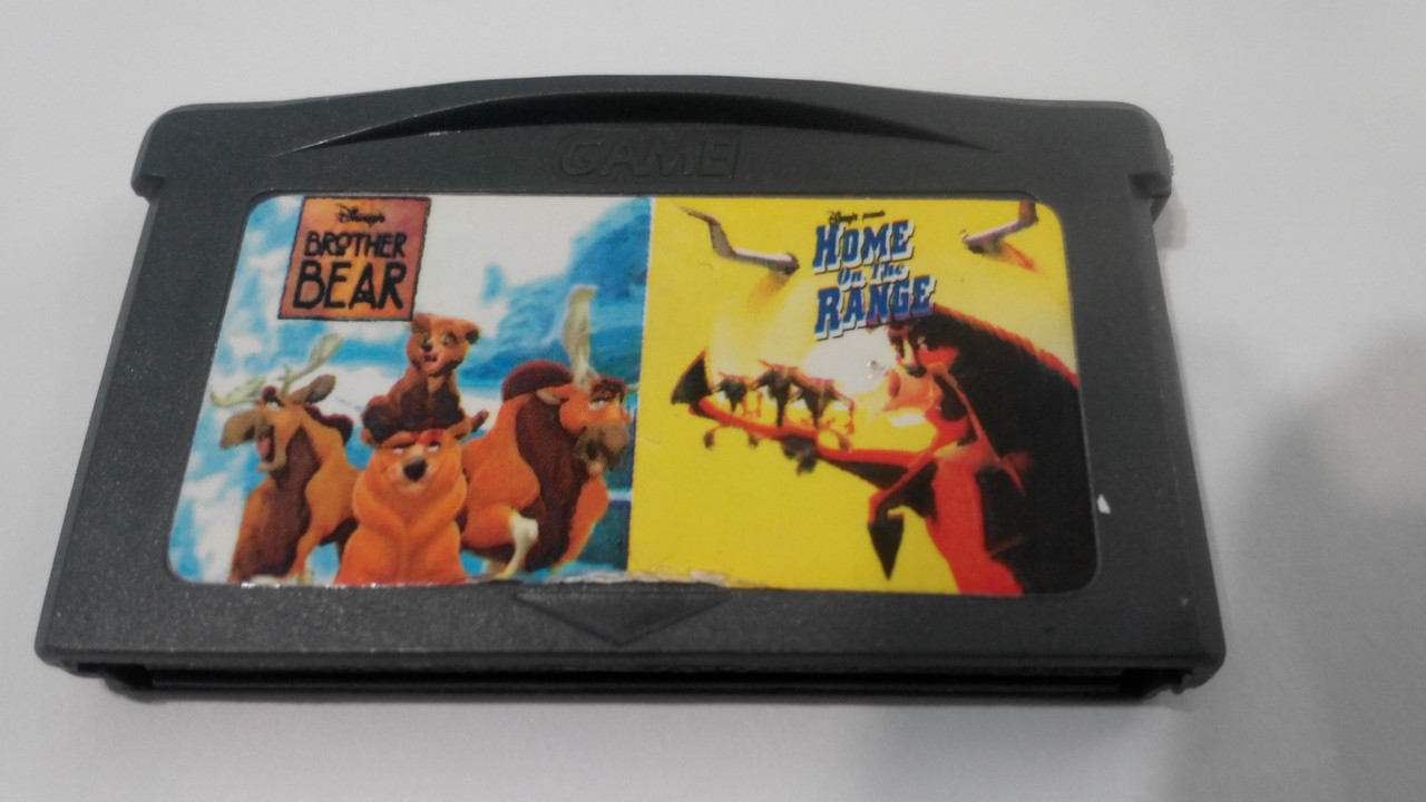 Ігровий картридж для GAME BOY ADVANCE GB 2 in 1 Brother Bear+home on the range