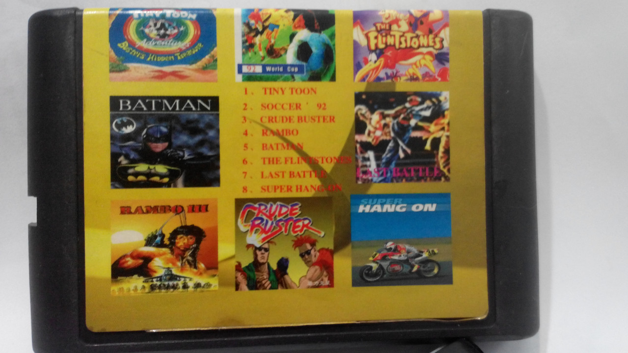 Картридж SEGA 8 в 1 CW818