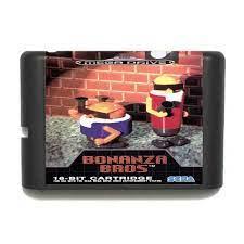 Картридж для Sega Bonanza Bros