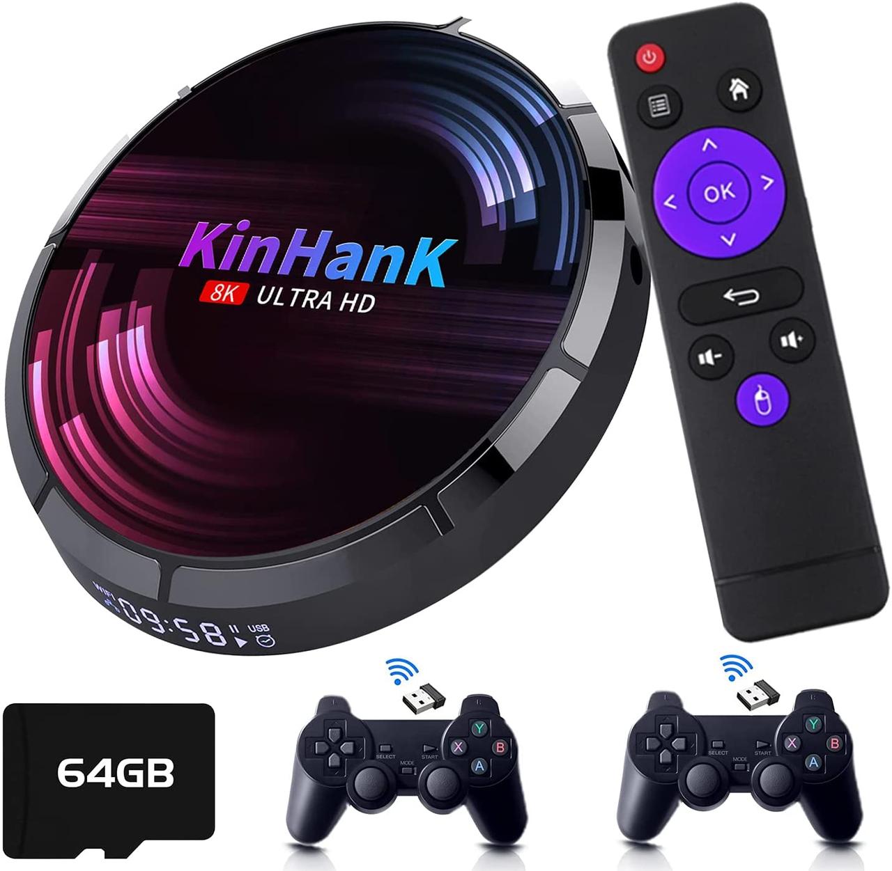 Super Console X-Max Emuelec4.2 Amlogic S905X3 4GB RAM 64GB Android TV 9.0 33000 Games, фото 1