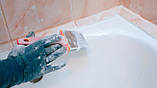 Емаль акрилова Plastall Small для реставрації ванн 900г Біла, фото 9