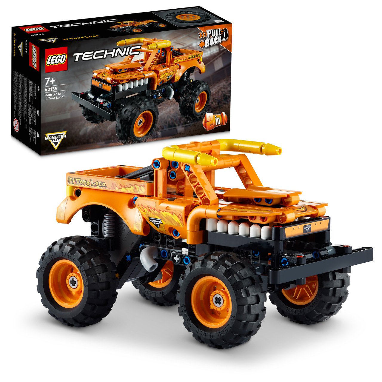 Лего технік Ель торо Lego Technic Monster Jam El Toro Loco 42135