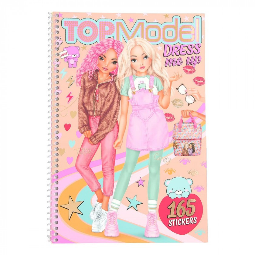 Альбом для творчості Top Model Dress Me Up TEDDY COOL Одягни мене Топ Модел 11653