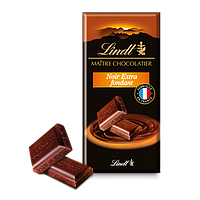 Шоколад Lindt Maitre Chocolatier Noir Extra Fondant 110g