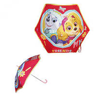 Детский зонт "Paw Patrol" Скай и Эверест, Зонтик для девочки, Зонты для девочек