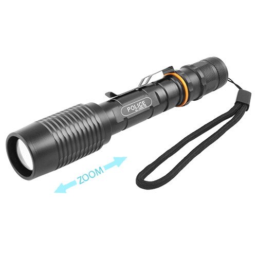 Ліхтар Police BL-2804/ WD-341/ 2Х Li-ion 18650 / 1 х Cree XML T6/ Zoom/