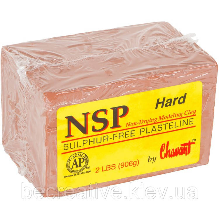 Скульптурний пластилін CHAVANTTM NSP Plastiline Hard, 906 г