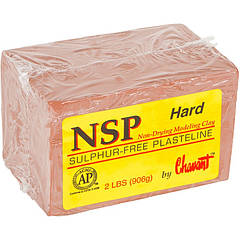 Скульптурний пластилін CHAVANTTM NSP Plastiline Hard, 906 г