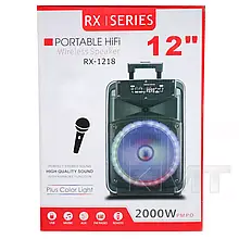 Колонка Bluetooth пересувна CH-1218 Pro
