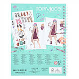 Розмальовка Top Model Fashion Doodle Book Карлючки з гелевими ручками (6952), фото 3