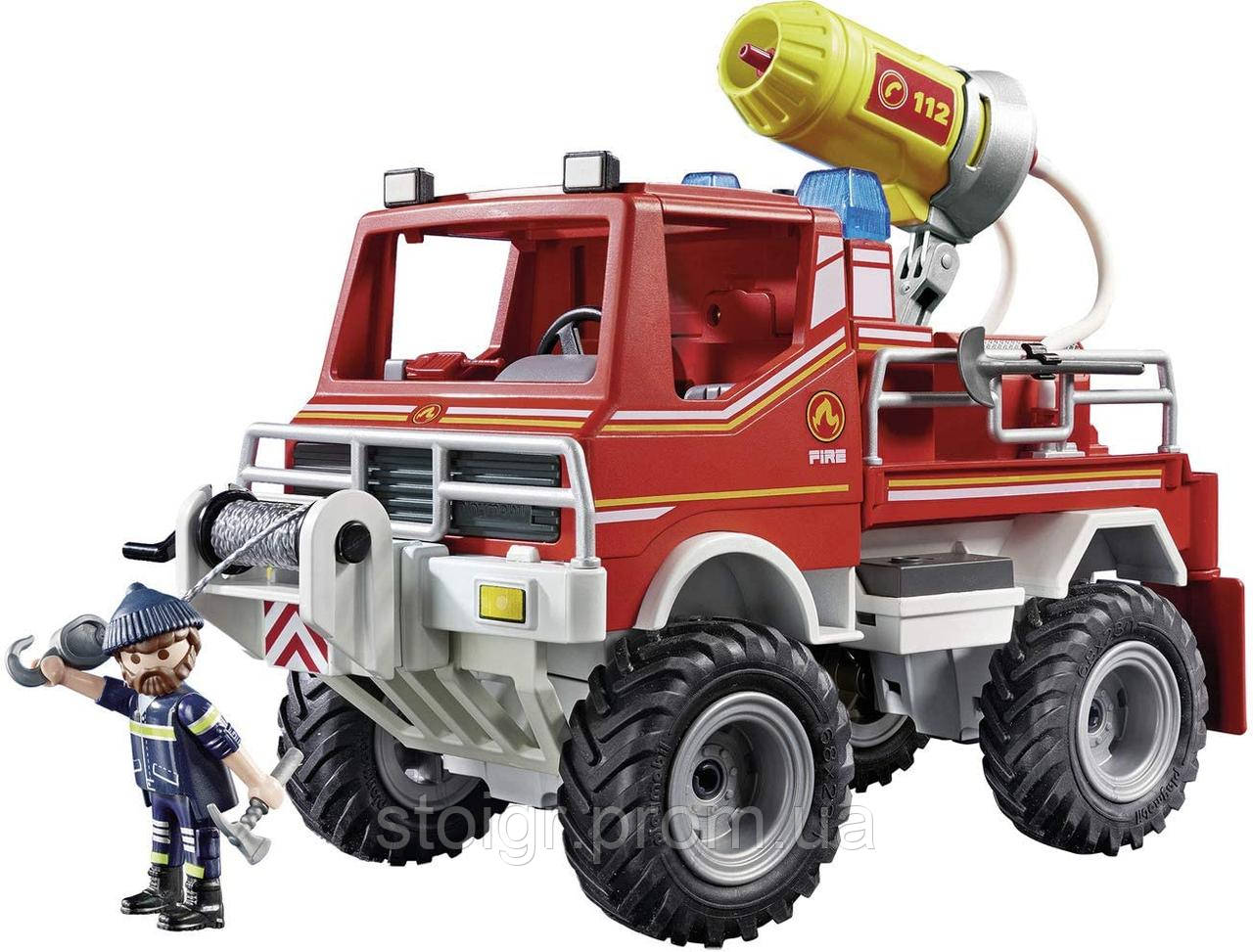 Игровой набор Плеймобил пожарная машина Playmobil 9466 Toy Fire Brigade - фото 5 - id-p1544640437