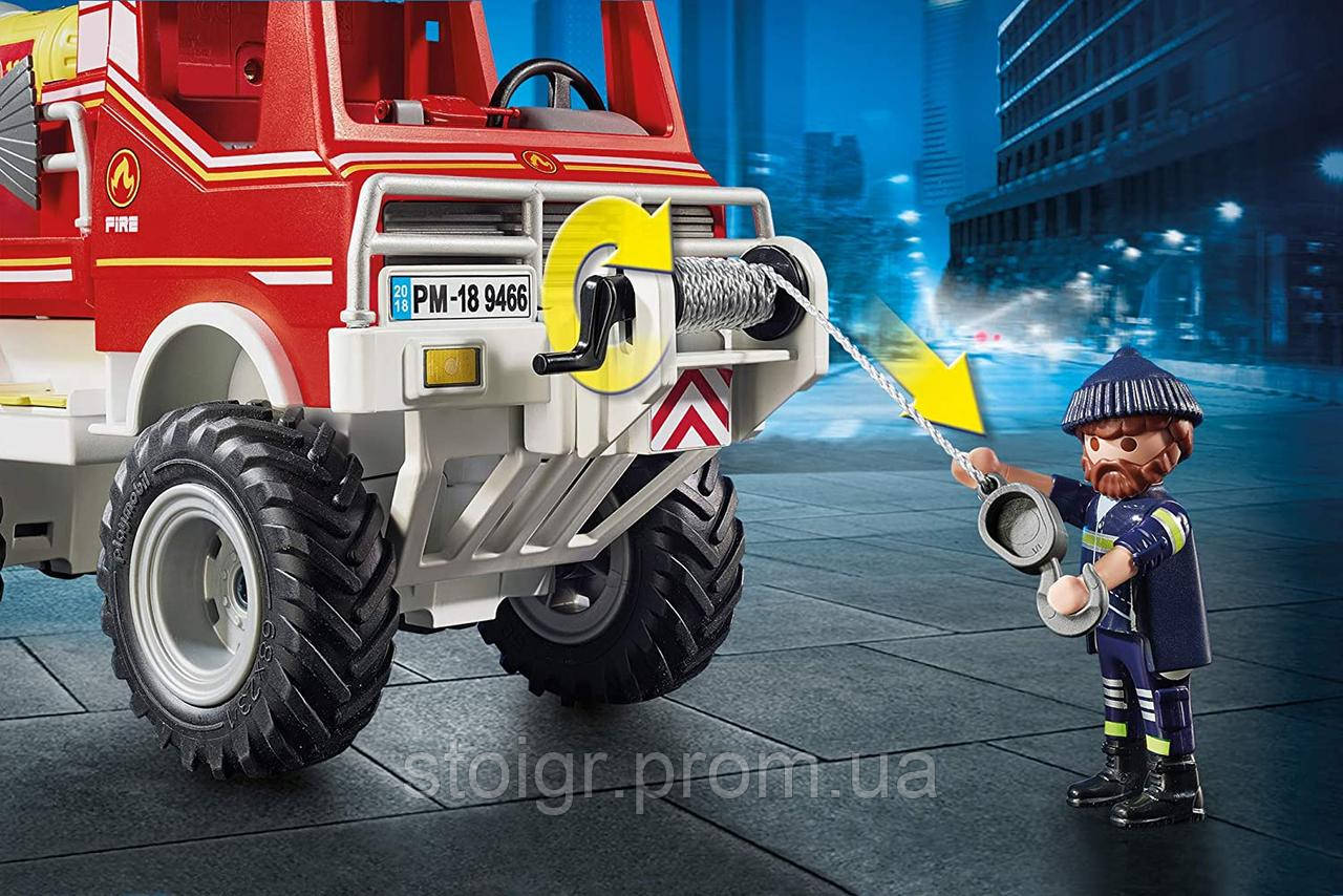 Игровой набор Плеймобил пожарная машина Playmobil 9466 Toy Fire Brigade - фото 4 - id-p1544640437