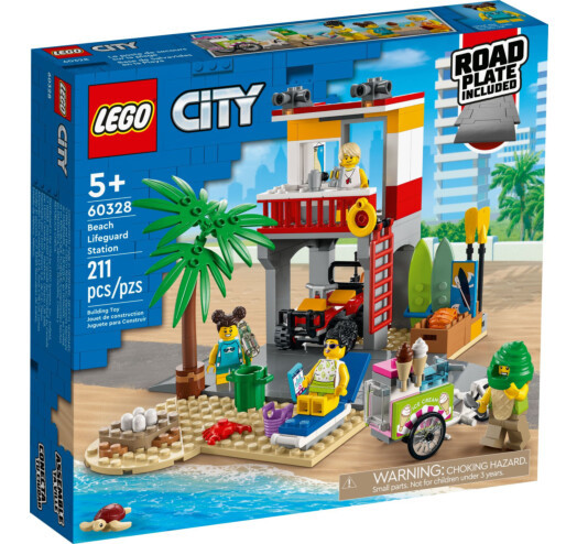 Лего Сіті Пост рятувальників на пляжі LEGO City 60328