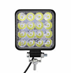 LED фара, світлодіодна лід фара CYCLONE WL-D6 mini 48W EP16 SP