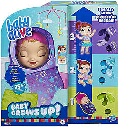 Інтерактивна лялька пупс Хасбро Бебі Елайф Baby Alive Baby Grows Up Dreamy Оригінал від Hasbro