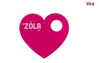 Палитра для смешивания текстур Zola сердечко