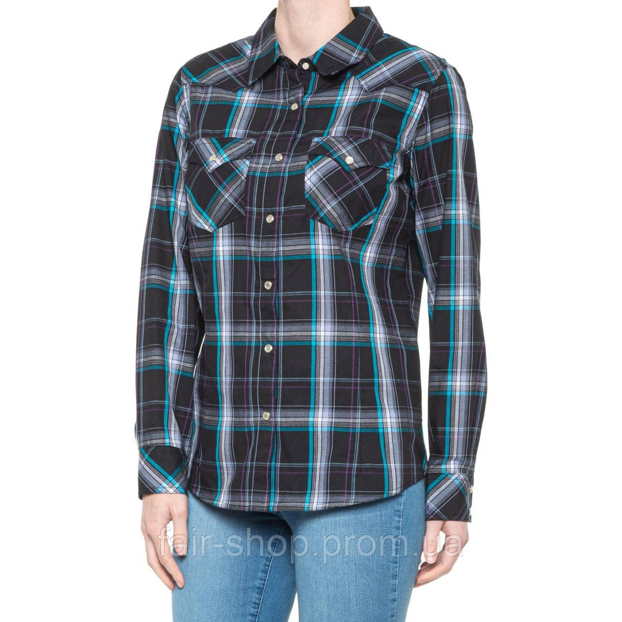 Сорочка Wrangler Plaid Western Shirt - Snap Front, Multi, оригінал. Доставка від 14 днів