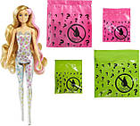 Лялька-сюрприз Барбі Кольорове перевтілення серія Вечірка Barbie Color Reveal Doll Party Series GTR96, фото 8