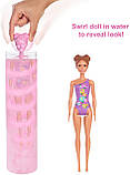 Лялька-сюрприз Барбі Кольорове перевтілення серія Літні та сонячні GTR95 Barbie Color Reveal Sand Sun Оригінал, фото 2