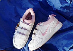 Дитячі білі кросівки для дівчаток 31-37 р