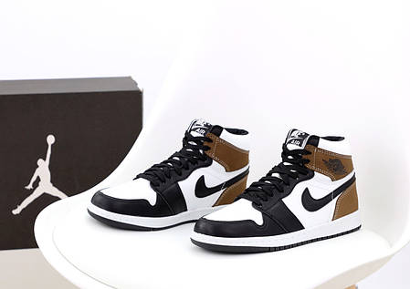 Зимові кросівки Nike Air Force Black з хутром, чоловічі кросівки. ТОП Репліка ААА класу., фото 2