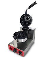 Вафельниця поворотна для круглих вафель GoodFood WB1RA