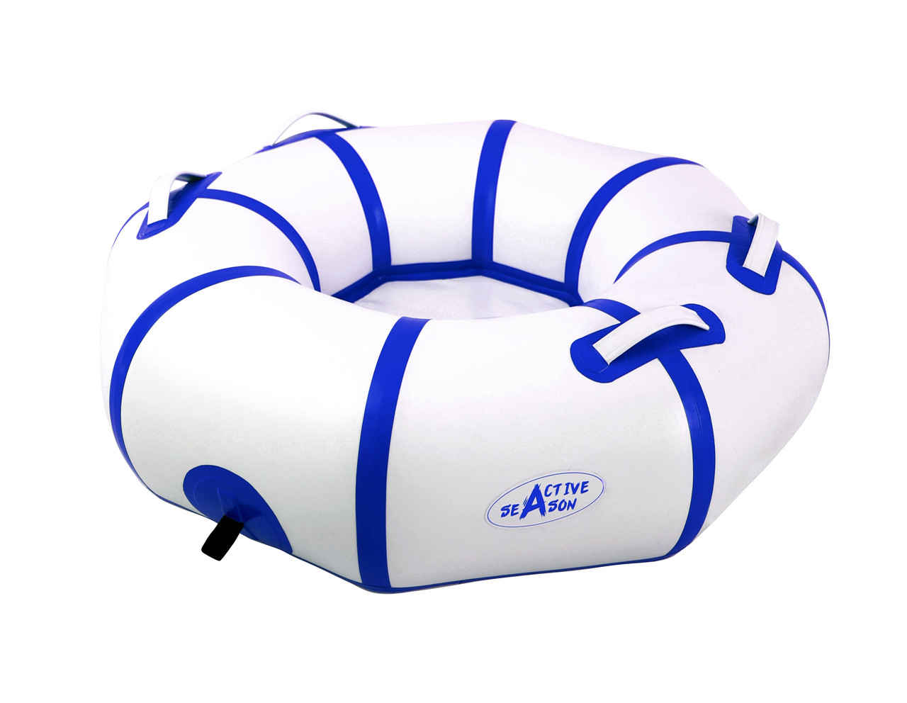 Тюбінг надувні санки Active Season Blue 4 120 см